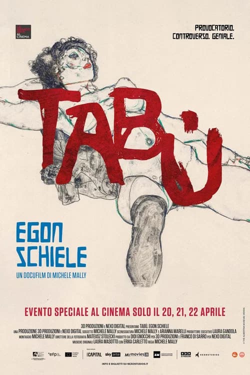 Egon schiele. poza tabu