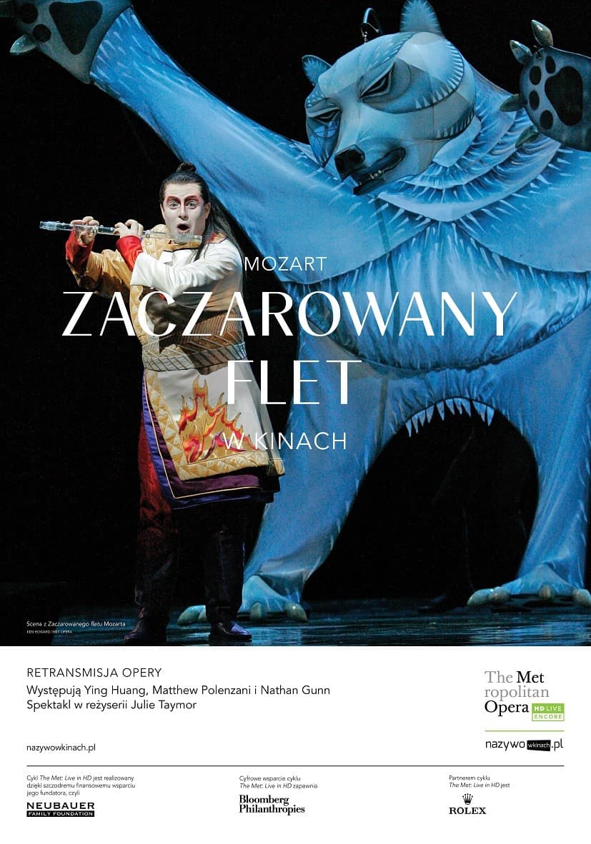 MET Opera Live 2026/27: Zaczarowany flet