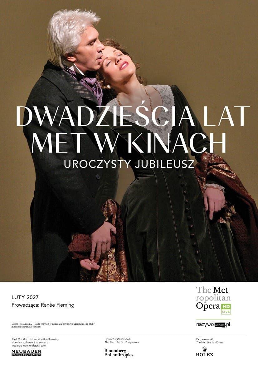 MET Opera Live 2026/27: Dwadzieścia lat MET w kinach