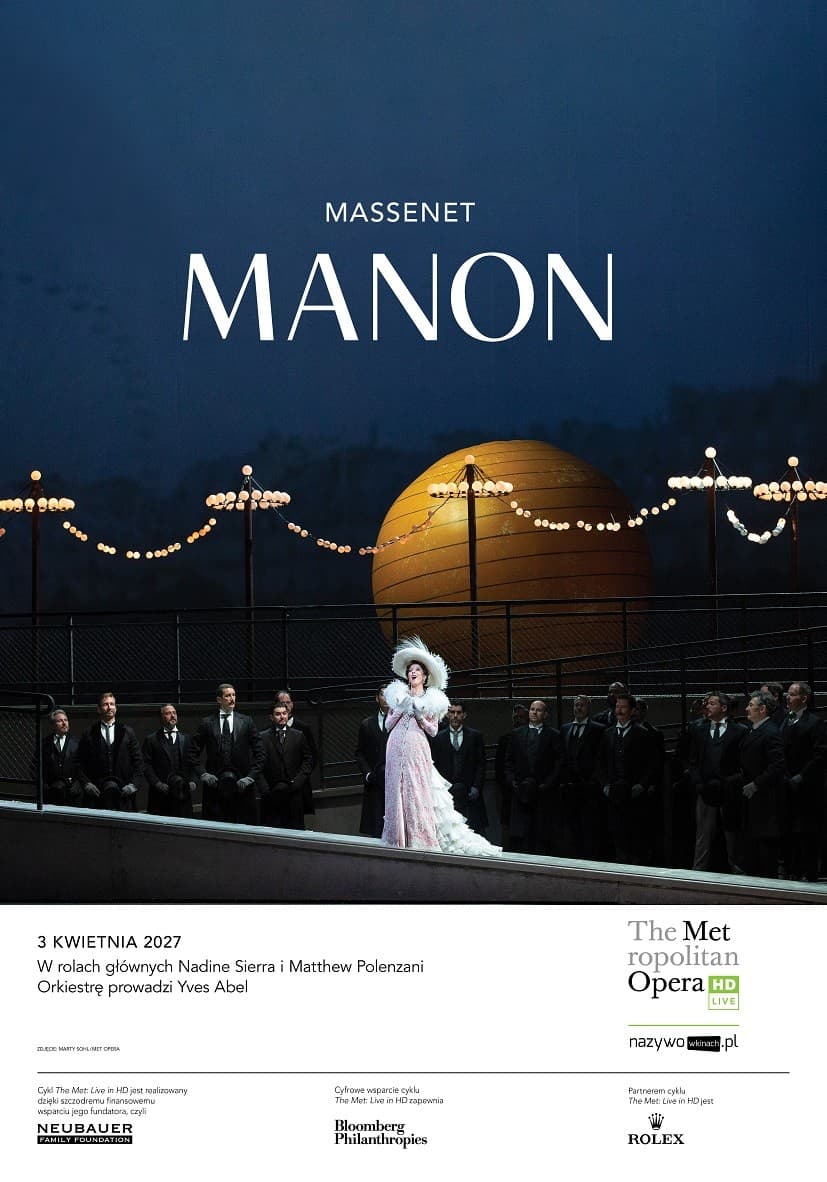 MET Opera Live 2026/27: Manon