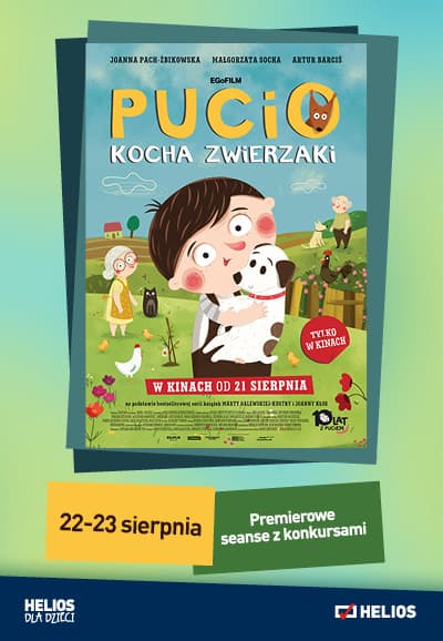 Pucio kocha zwierzaki - premierowe seanse z konkursami