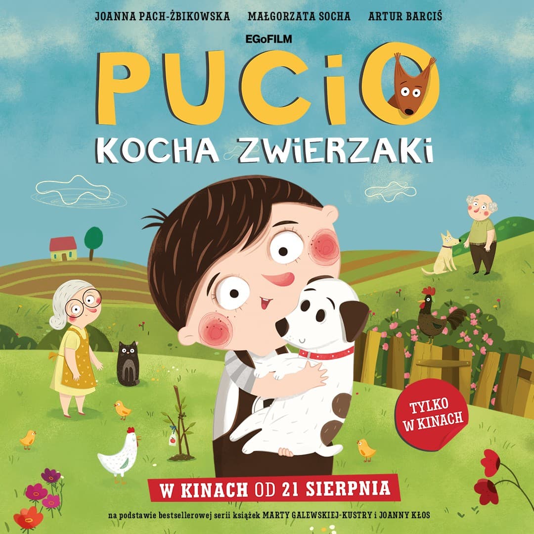 Pucio kocha zwierzaki