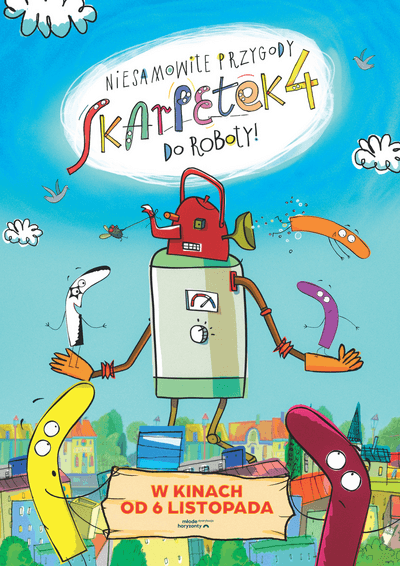 Niesamowite przygody skarpetek 4. Do roboty! - Festiwal TAURON Młode Horyzonty. Seanse