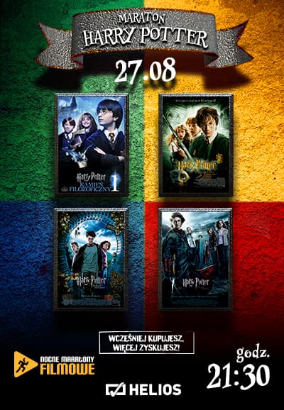 Maraton Harry Potter część 1-4