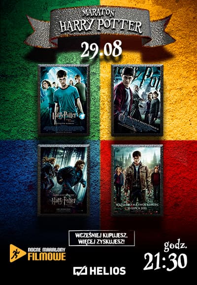 Maraton Harry Potter część 5-8